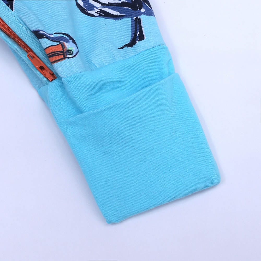 Pretty Pelican Zip Sleepsuit - Stylemykid.com