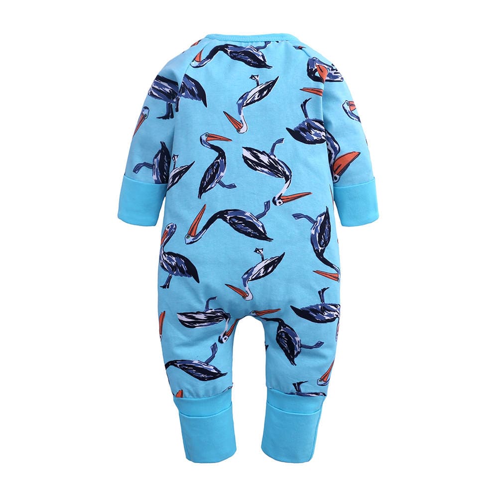 Pretty Pelican Zip Sleepsuit - Stylemykid.com