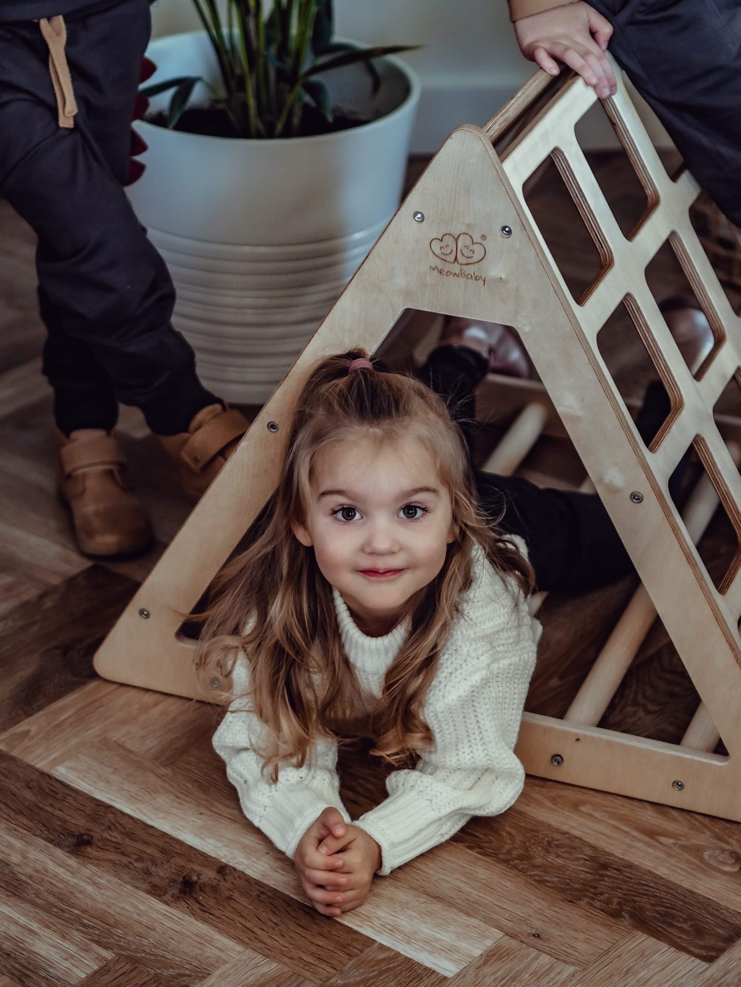 Wooden Climbing Shapes Triangle For Kids By MeowBaby - Stylemykid.com