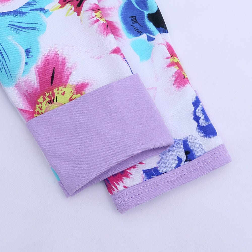 Bloomin Lilac Zip Sleepsuit - Stylemykid.com