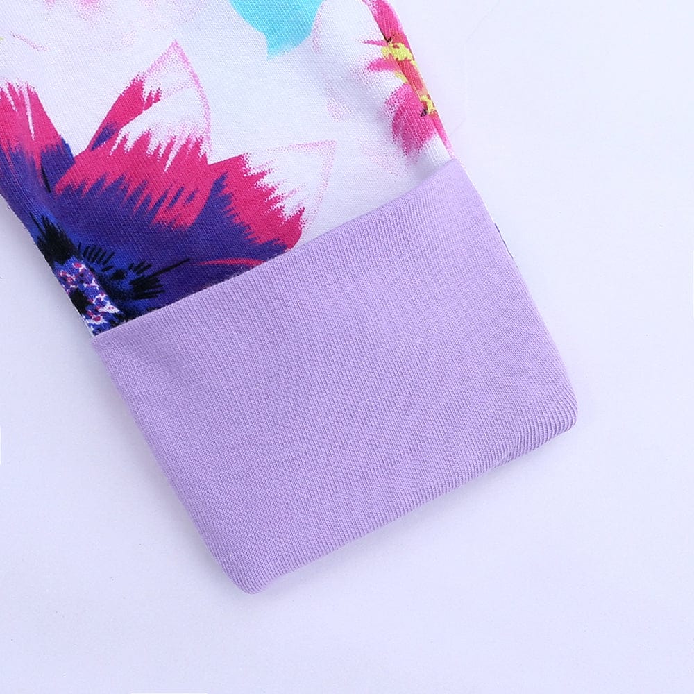 Bloomin Lilac Zip Sleepsuit - Stylemykid.com