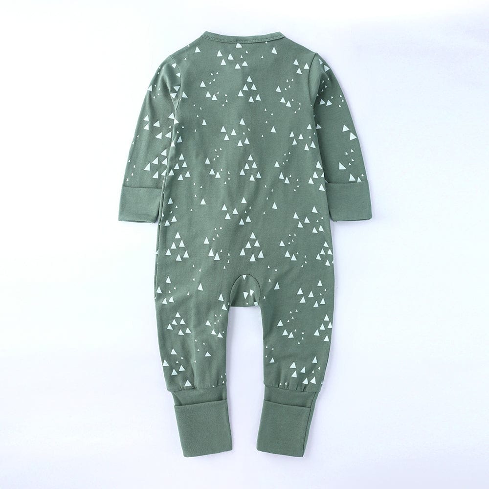 Fields Of Green Zip Sleepsuit - Stylemykid.com