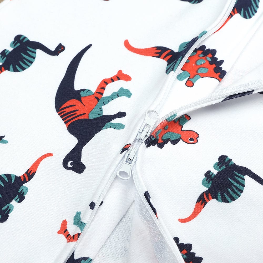 Dino Determined Zip Sleepsuit - Stylemykid.com