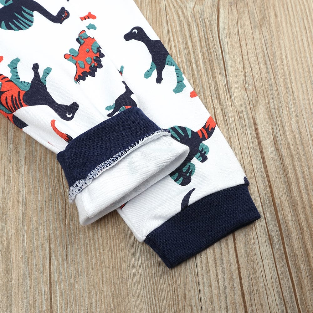 Dino Determined Zip Sleepsuit - Stylemykid.com