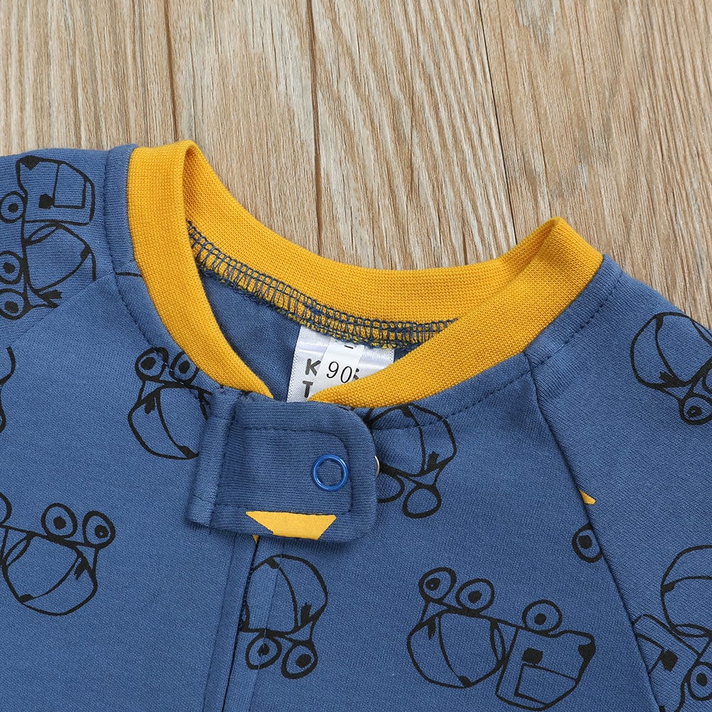 No Diggidy Zip Sleepsuit - Stylemykid.com