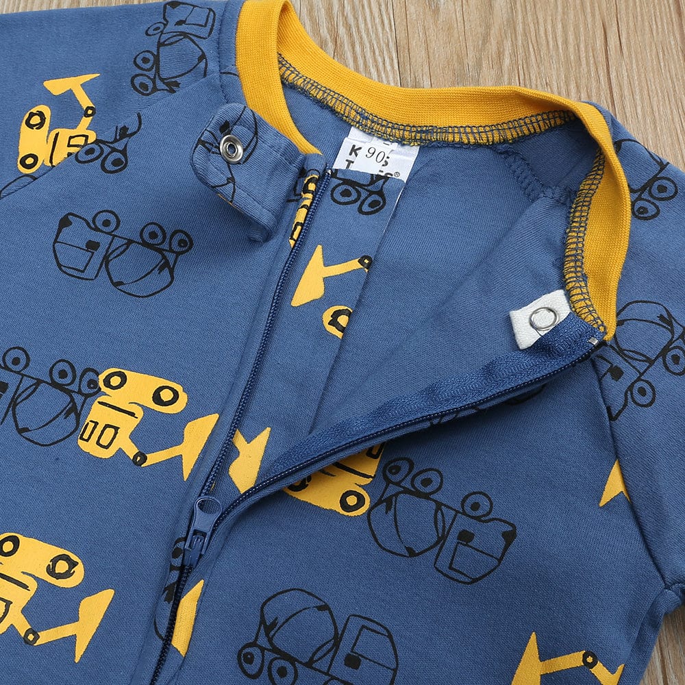 No Diggidy Zip Sleepsuit - Stylemykid.com