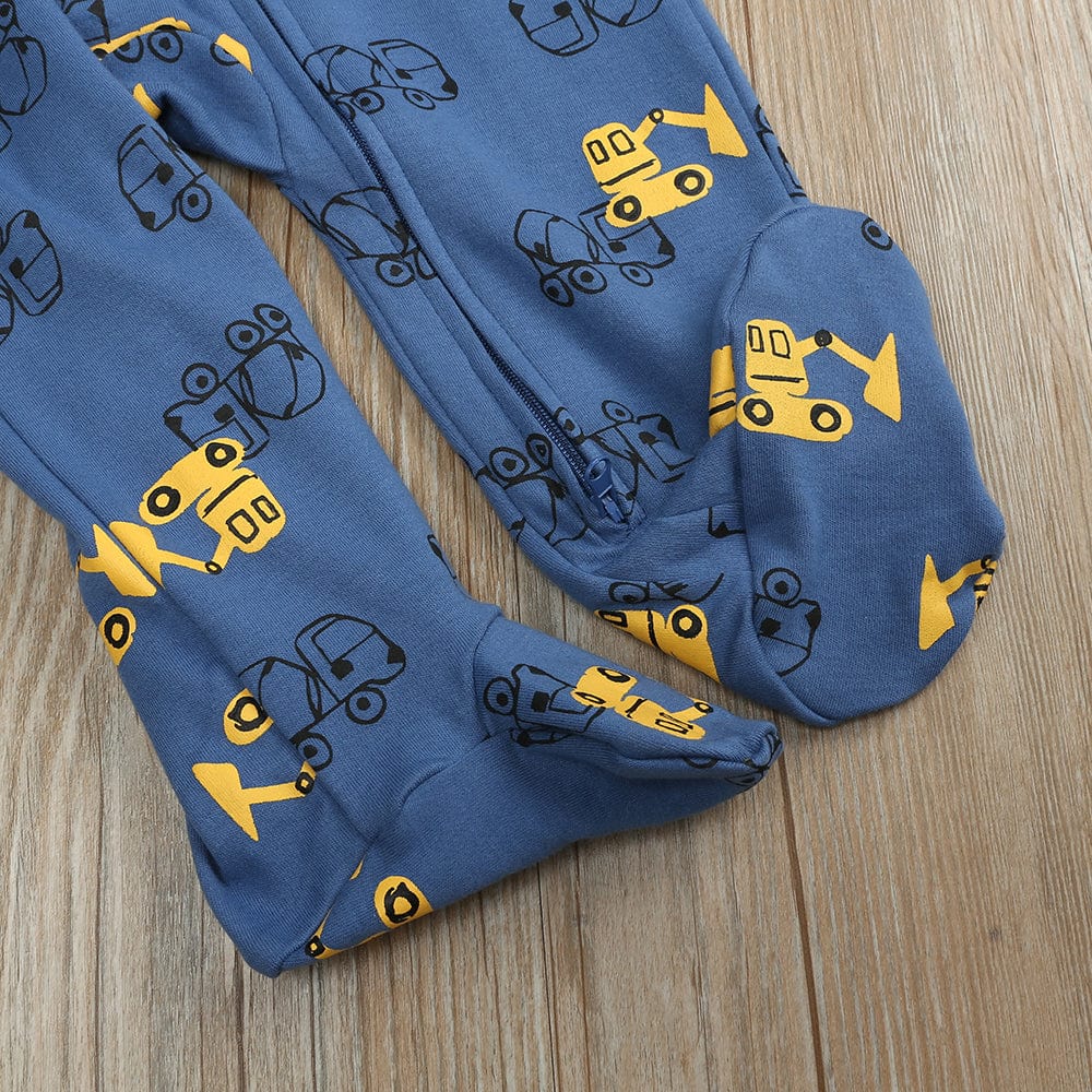 No Diggidy Zip Sleepsuit - Stylemykid.com