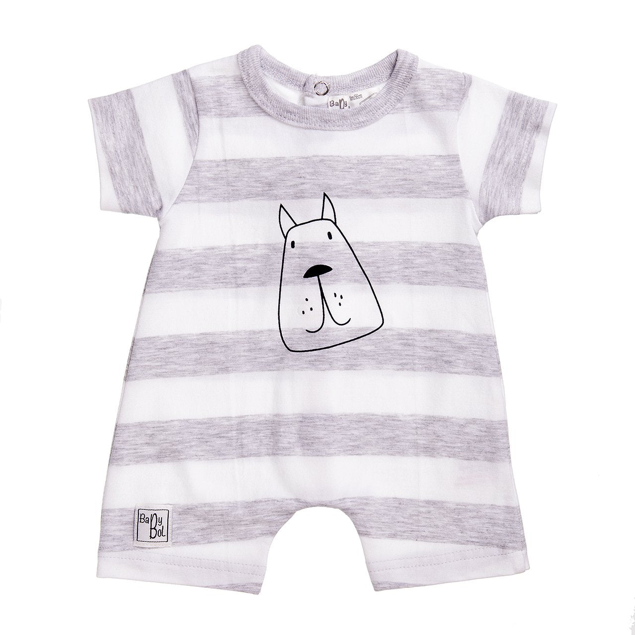 Babybol - Dream Doggy Baby Romper - Newborn and 9-12M - Stylemykid.com