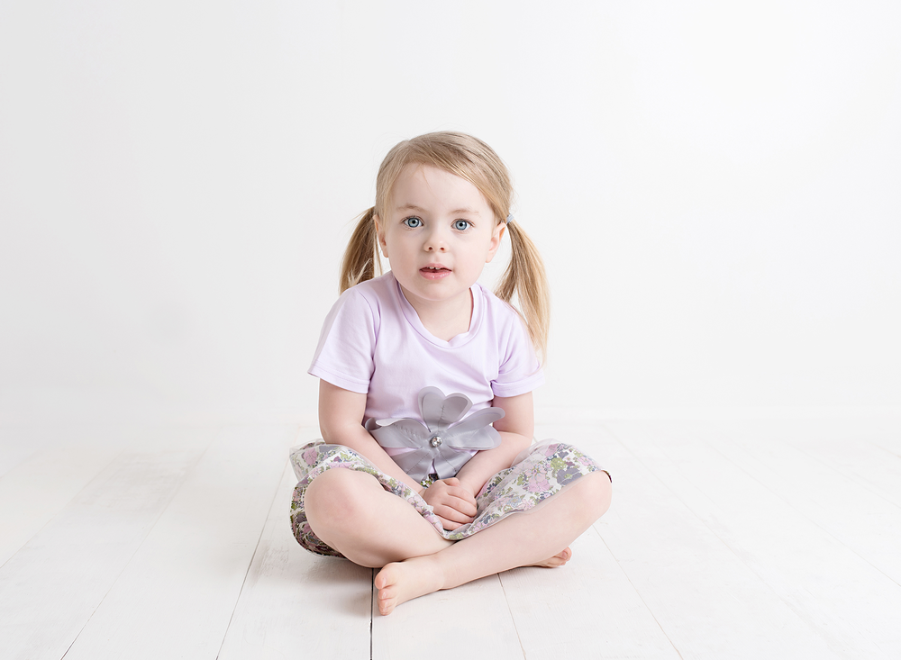 Girls Pastel Floral Top and Tutu Skirt Set in 5 to 7 Years - Stylemykid.com