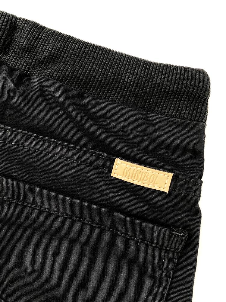 Babybol - Kids Black Soft Jeans - Pull up style for 4 - 6 Years - Stylemykid.com