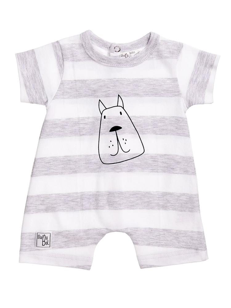 Babybol - Dream Doggy Baby Romper - Newborn and 9-12M - Stylemykid.com
