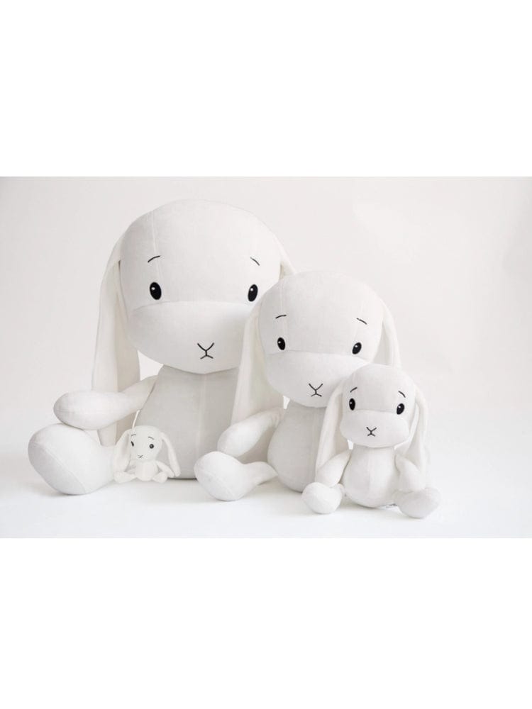 Effiki - White Bunny Baby Comforter Soft Toy - 20cm - Stylemykid.com