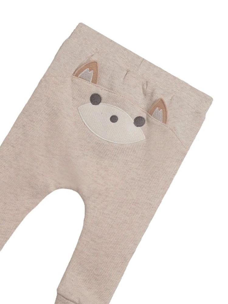 Foxy Bum Baby Joggers with Stick Up Ears - Beige - 18 to 24 months - Stylemykid.com