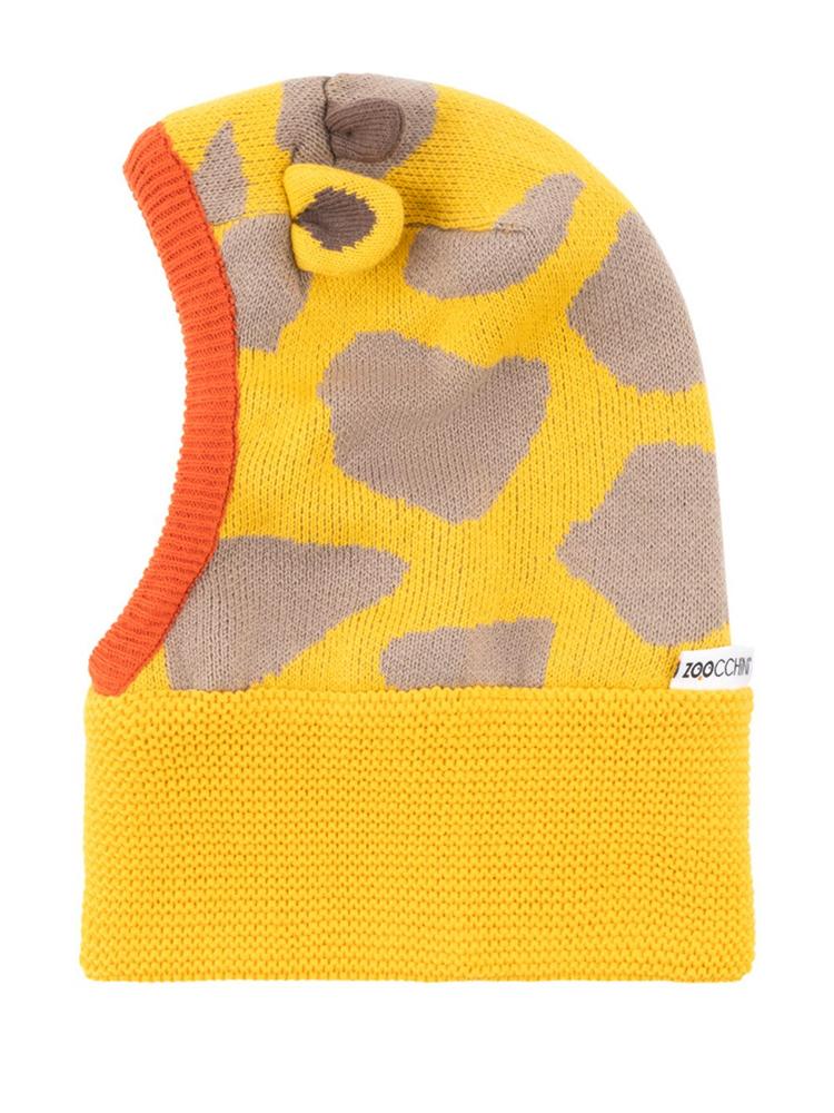 Zoocchini - Baby & Toddler Knitted Balaclava Hat - Jamie the Giraffe - 6 to 24 months - Stylemykid.com
