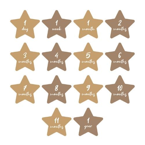 Lulujo - Single Cotton Swaddle & Cards - Written In The Stars - Stylemykid.com