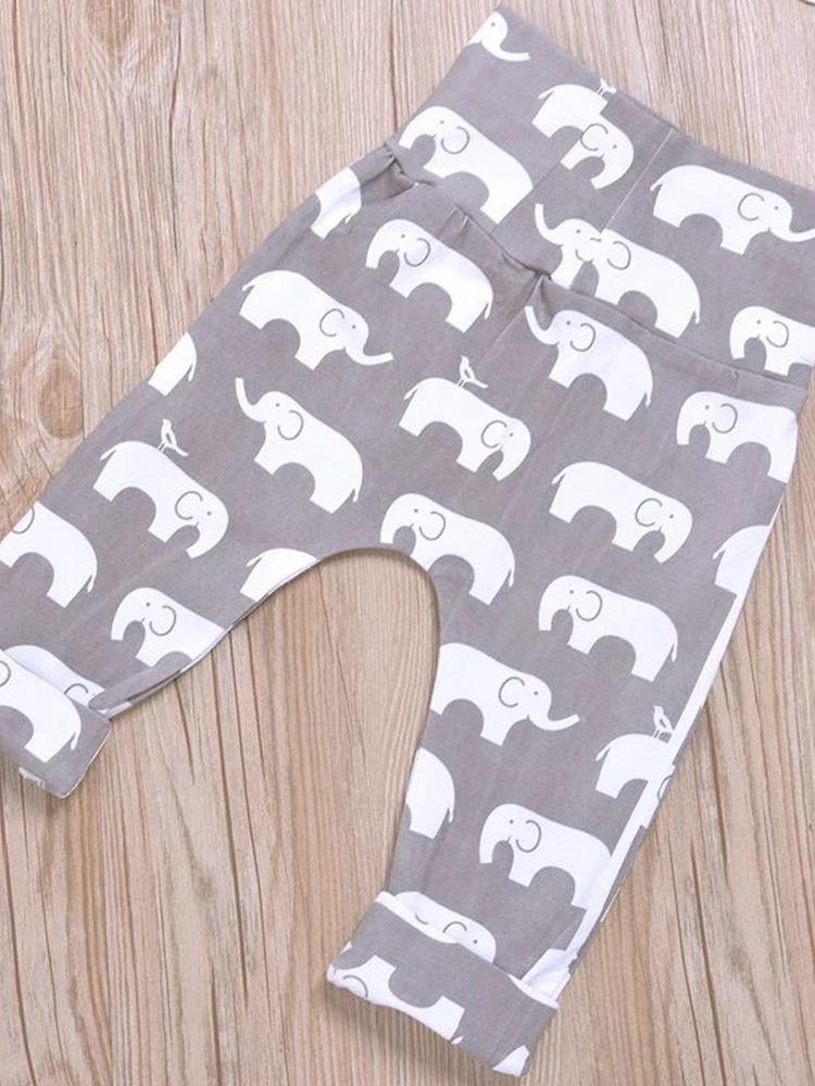 Grey & White Little Peanut 3 Piece Baby Outfit - Bodysuit, bottoms & Knotted Hat (12-18 months) - Stylemykid.com
