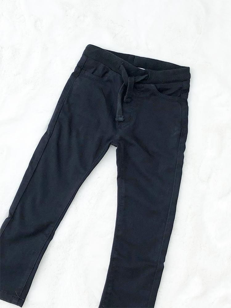Babybol - Kids Dark Blue Soft Jeans - Pull up style for 1 - 6 Years - Stylemykid.com