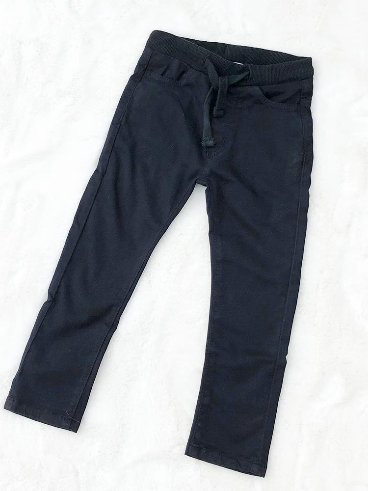 Babybol - Kids Dark Blue Soft Jeans - Pull up style for 1 - 6 Years - Stylemykid.com