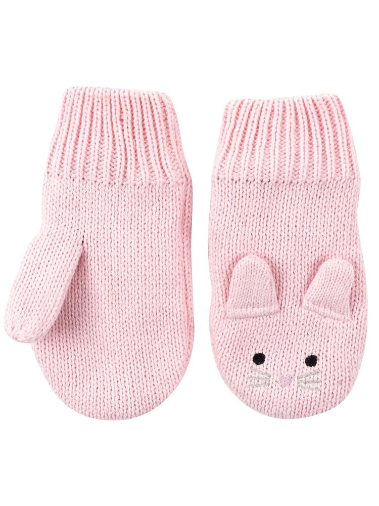 Zoocchini - Kids Knit Mittens - Beatrice The Bunny 12 to 24 months - Stylemykid.com