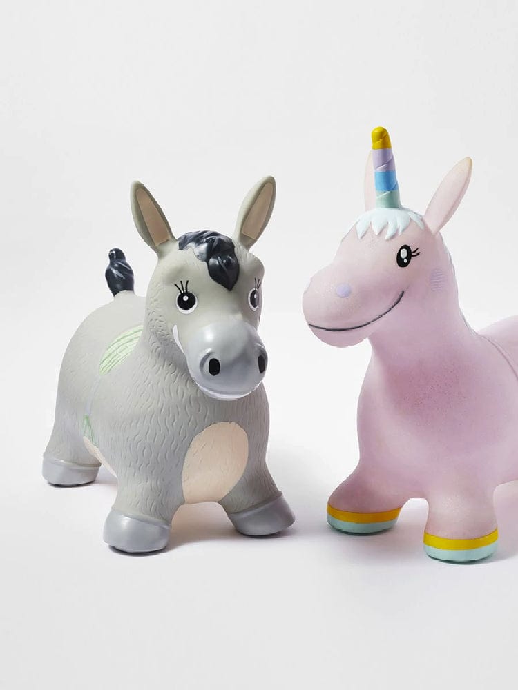 SunnyLife - Donkey Inflateable Hopper - Grey - Stylemykid.com