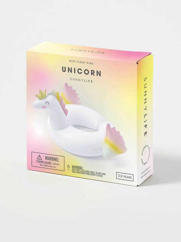 Sunny Life - Mini Float Ring Unicorn - NEW IN - Stylemykid.com