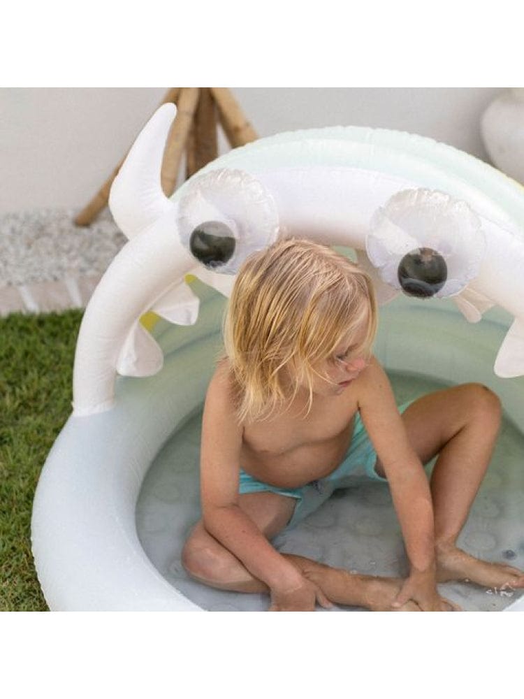 SunnyLife - Kiddy Pool Monty the Monster - Childrens Sunshade Paddling Pool - Stylemykid.com
