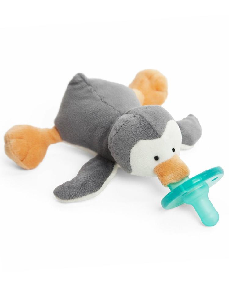 WubbaNub - Baby Penguin Dummy with Toy - Stylemykid.com