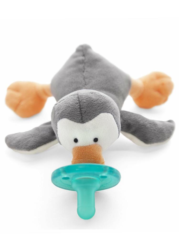 WubbaNub - Baby Penguin Dummy with Toy - Stylemykid.com