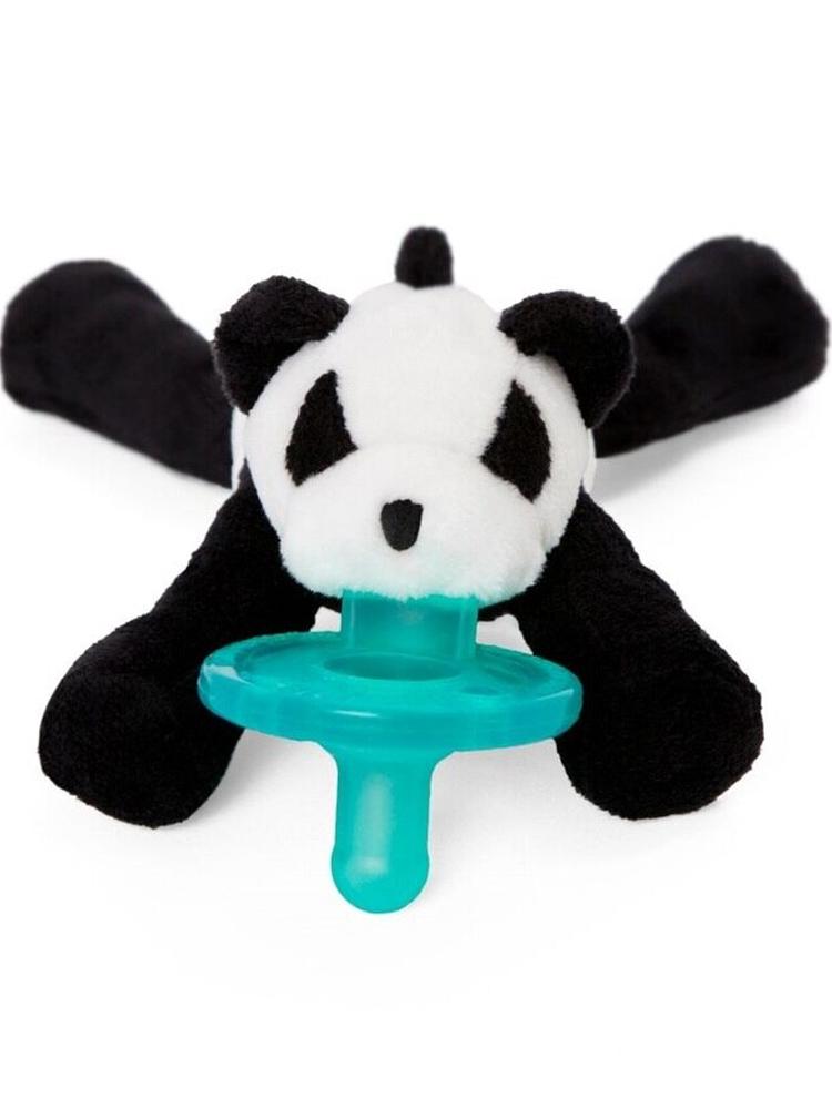 WubbaNub - Baby Panda Dummy with Toy - Stylemykid.com