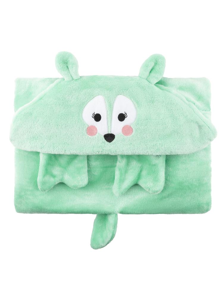 Zoocchini - Kids Large Wearable Hooded Blanket - Green Fawn - Age 3+ - Stylemykid.com