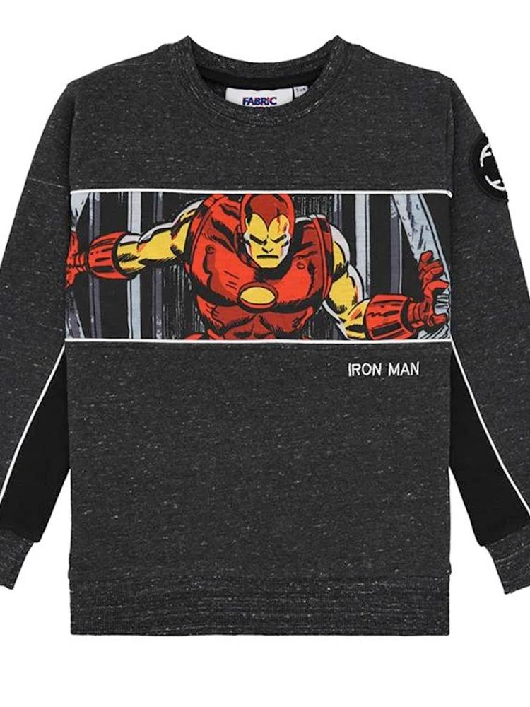 Marvel Invincible Iron Man Sweatshirt 3-4 Years LAST ONE! - Stylemykid.com