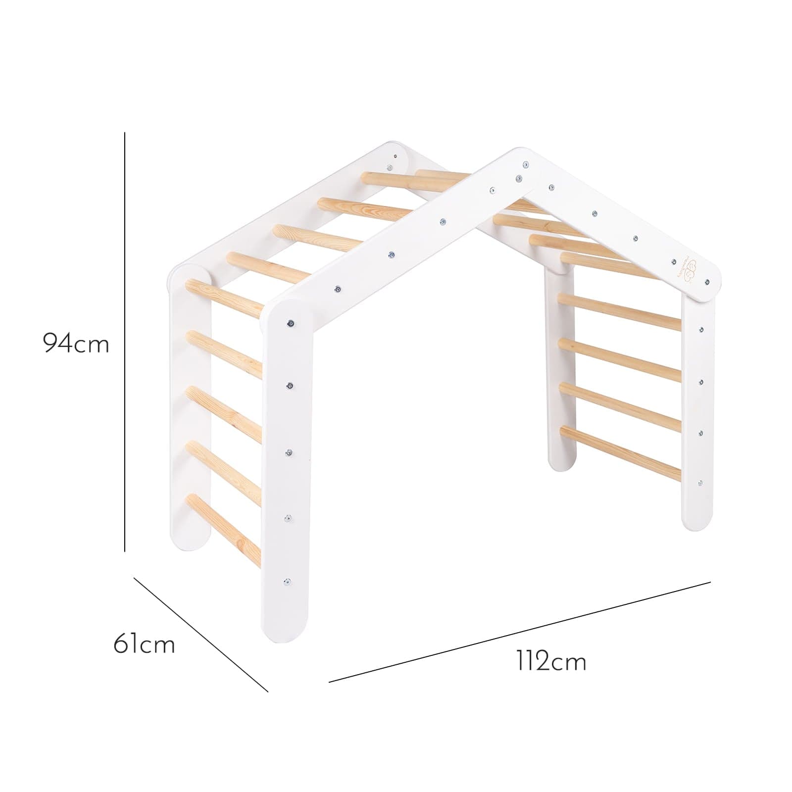 Wooden Pikler Large Climbing Triangle For Kids By MeowBaby - Stylemykid.com