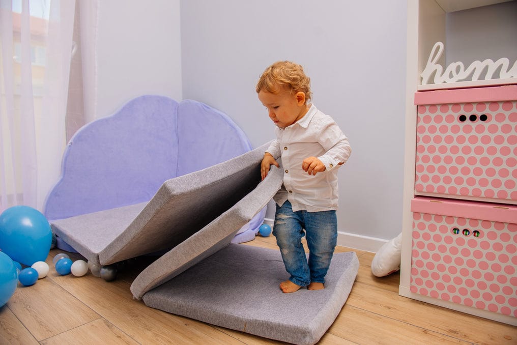 Square Foldable Play Mat For Baby By MeowBaby - Stylemykid.com