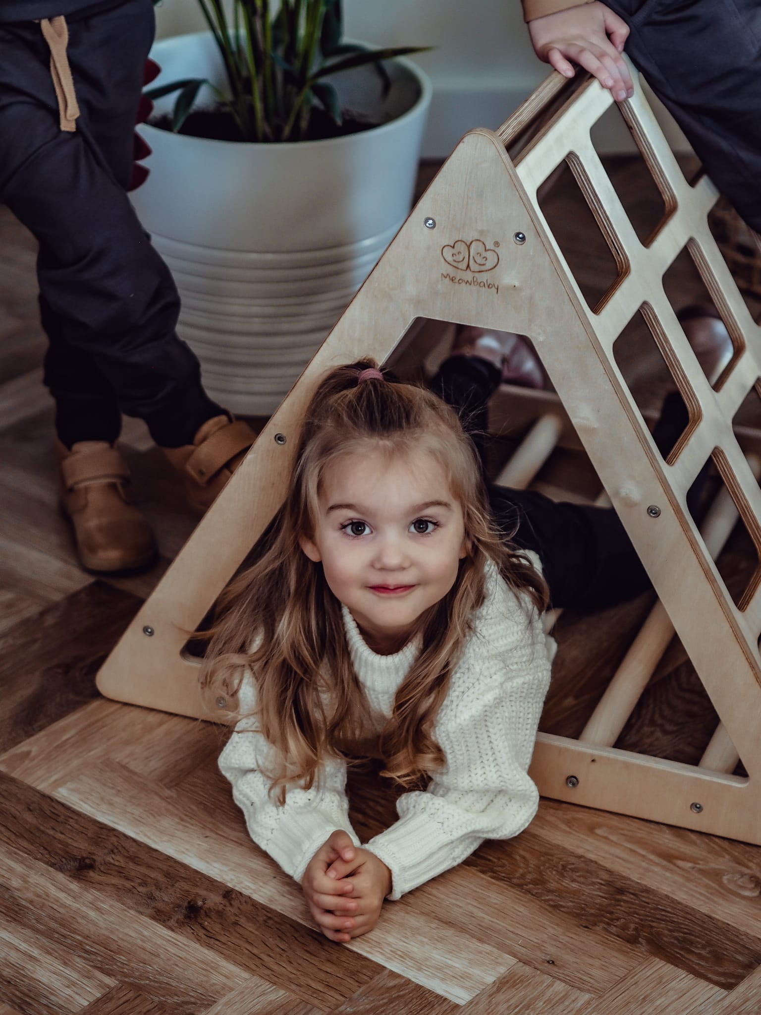 Wooden Climbing Shapes Triangle For Kids By MeowBaby - Stylemykid.com