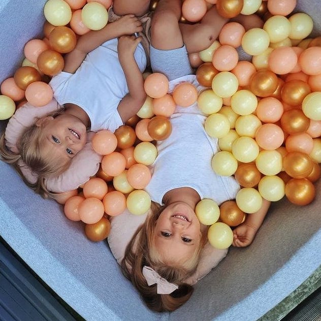 Luxury Cotton Square Ball Pit - Honey For Kids By MeowBaby - Stylemykid.com