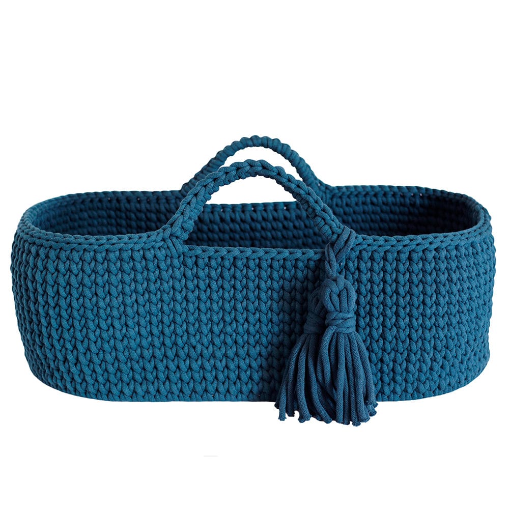 Moses Basket - Petrol - Stylemykid.com