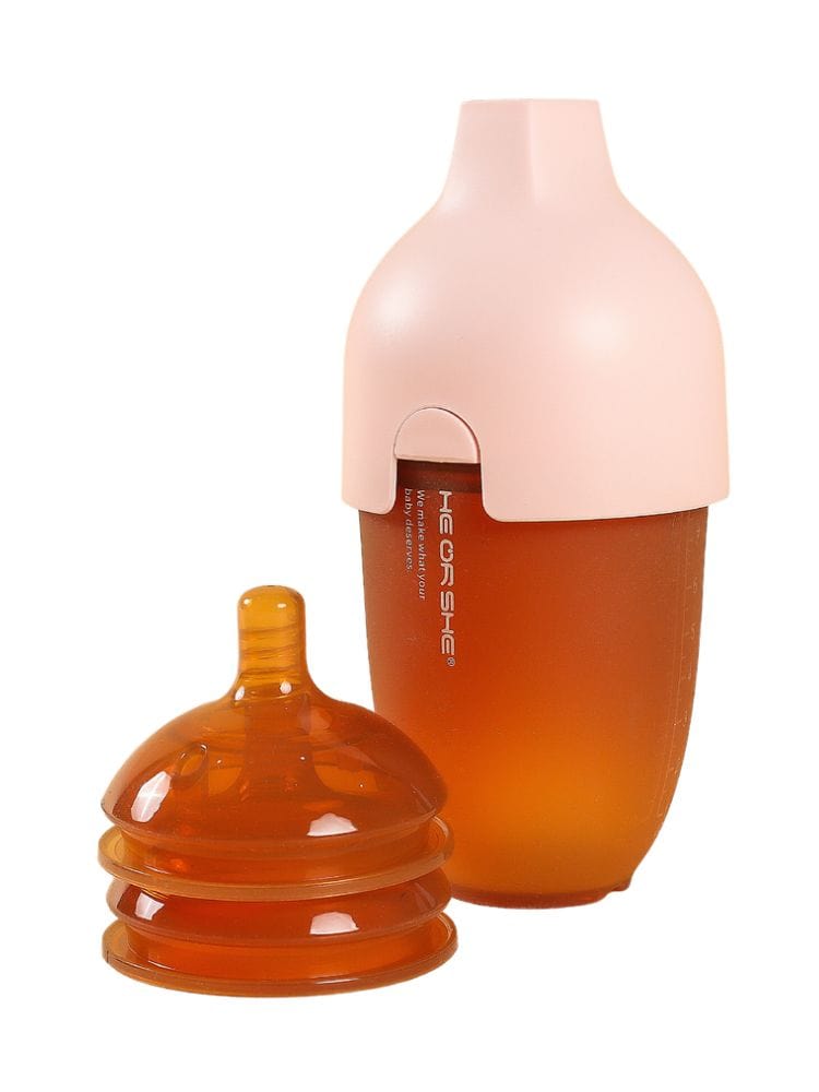 Ultra Wide Neck Bottle For Baby By Heorshe - Stylemykid.com