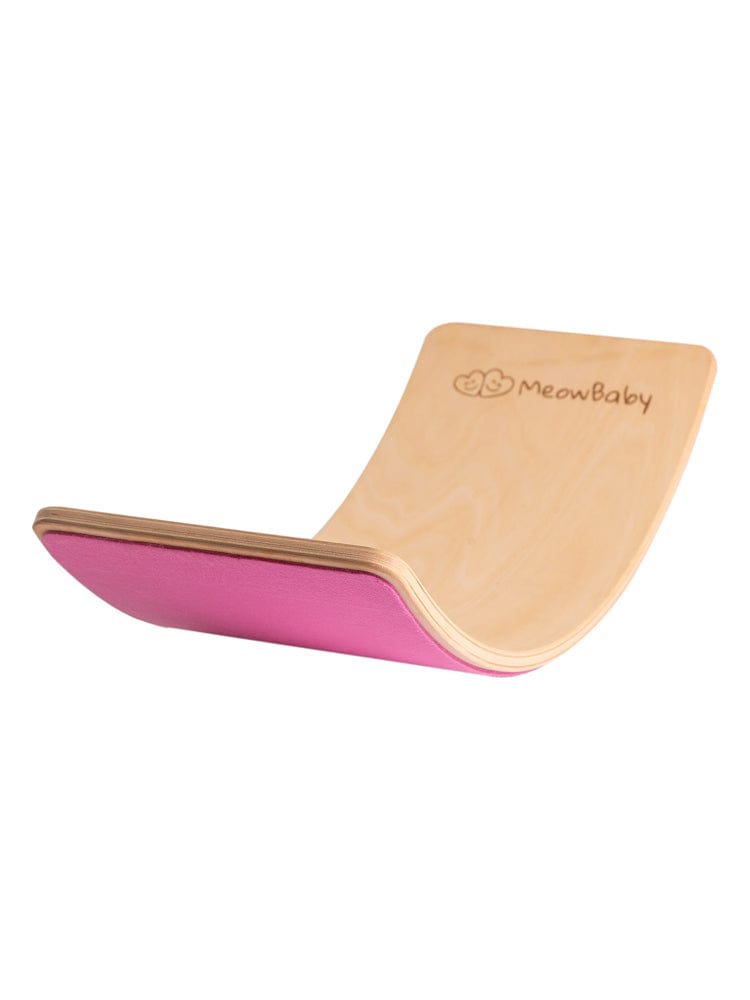 Wooden Coloured Balance Swing Board For Kids By MeowBaby - Stylemykid.com