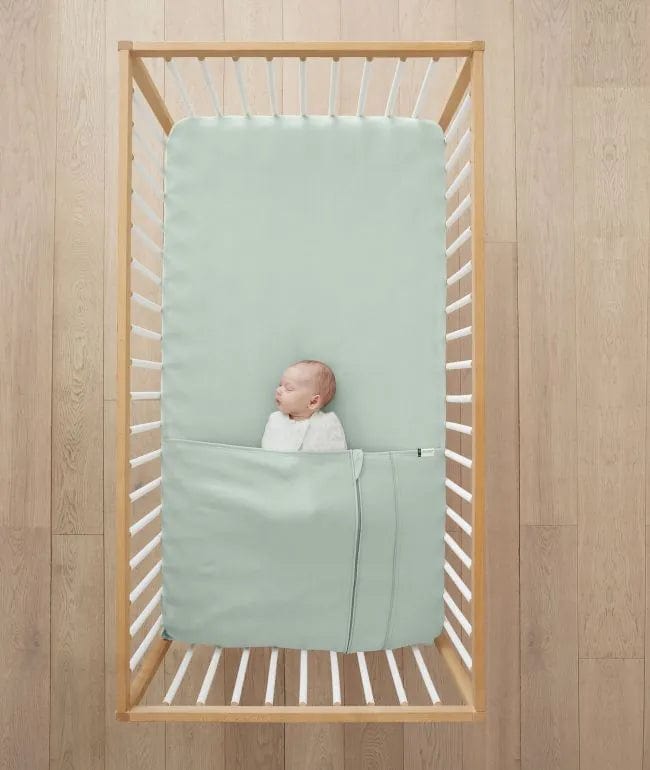 Crib Tuck Sheet - Sage For Baby By ergoPouch - Stylemykid.com