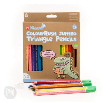 Micador - jR Jumbo Triangle Pencil - 12 Pack - Stylemykid.com