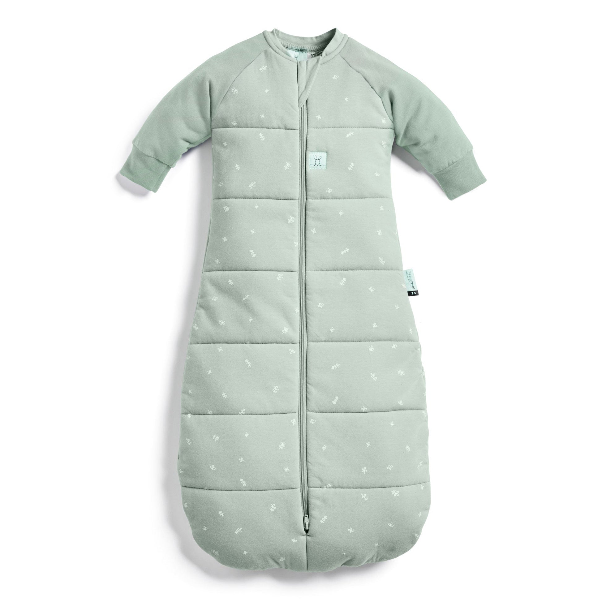 ErgoPouch - Jersey Sleeping Bag - Sage - 3.5 TOG - Stylemykid.com