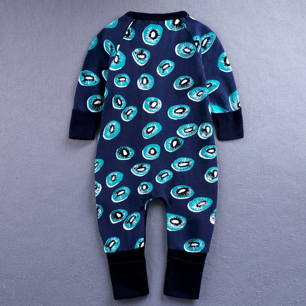 Cute Kiwi Zip Sleepsuit - Stylemykid.com