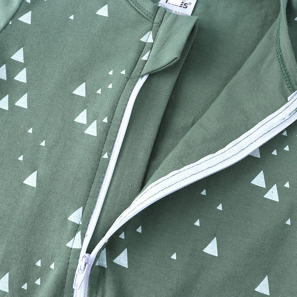 Fields Of Green Zip Sleepsuit - Stylemykid.com
