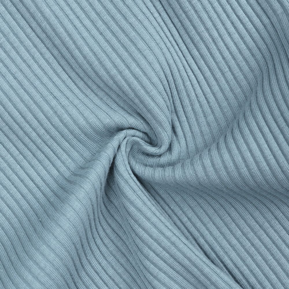 Pale Blue Henley-Style Sleepsuit - Stylemykid.com