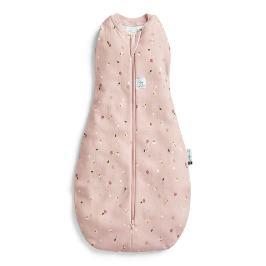 ErgoPouch - Organic Summer Cocoon Swaddle Sleeping Bag - Daisies - 0.2 TOG - Stylemykid.com