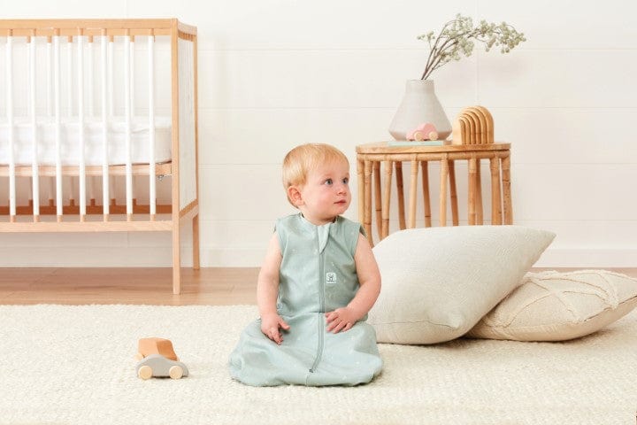 ErgoPouch - Jersey Sleeping Bag - Sage - 0.2 TOG - Stylemykid.com