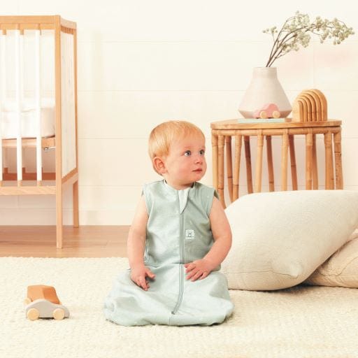 ErgoPouch - Jersey Sleeping Bag - Sage - 1 TOG - Stylemykid.com