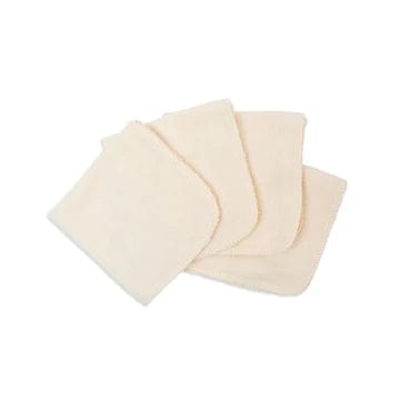 Organic Cotton Facecloth for Kids By Lulujo - 4 Pack - Stylemykid.com