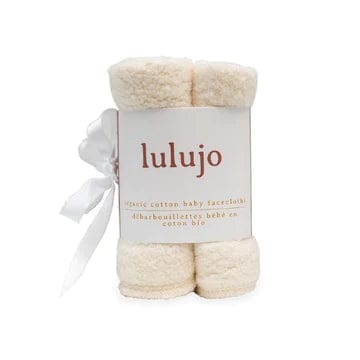 Organic Cotton Facecloth for Kids By Lulujo - 4 Pack - Stylemykid.com