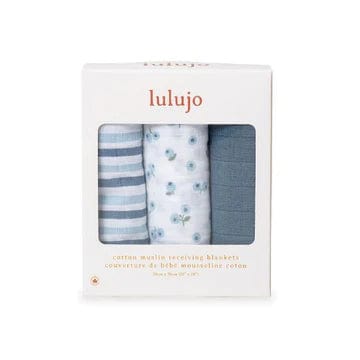 Receiving Blankets Minis For Baby By Lulujo - 4 Pack - Stylemykid.com